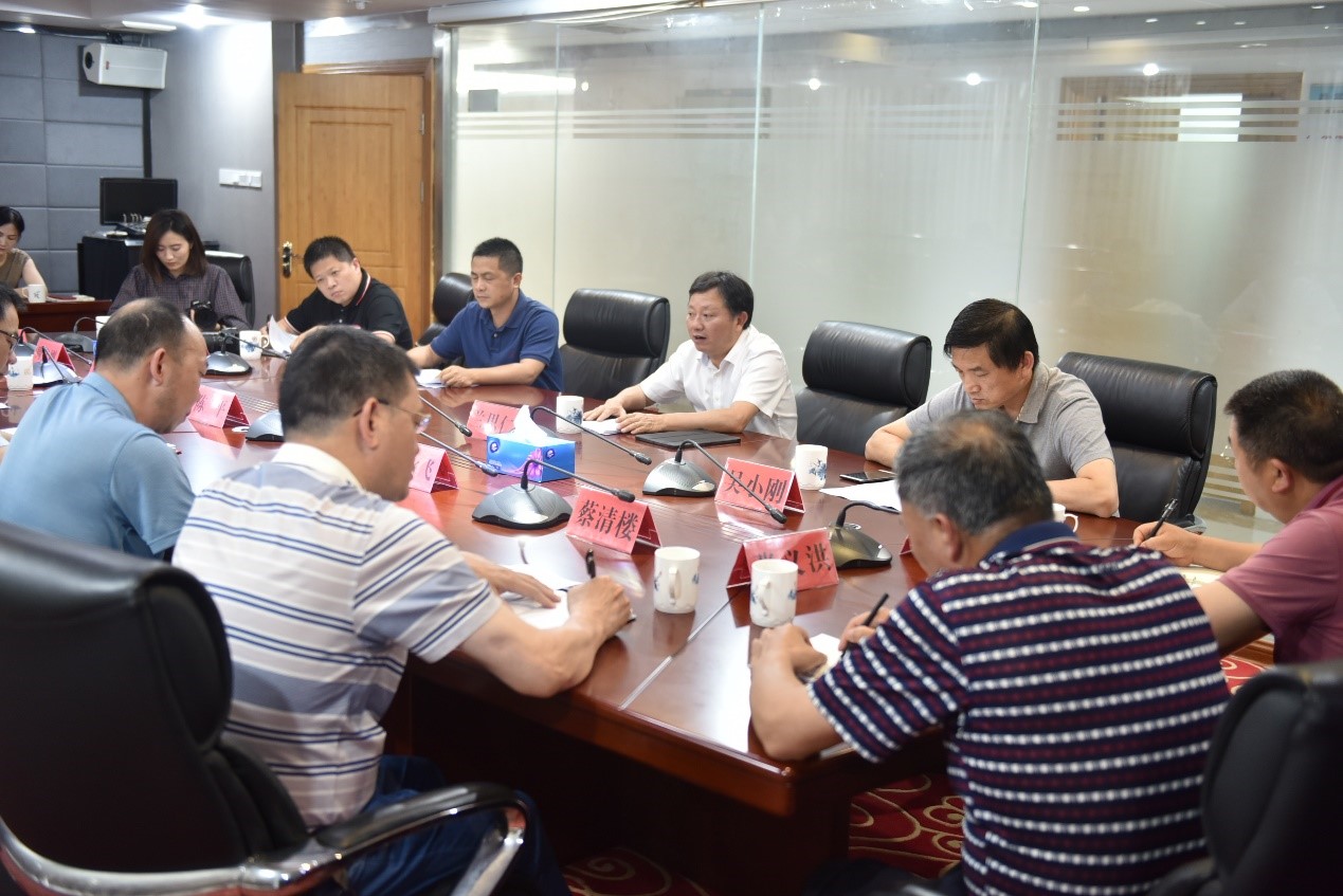 福建農林大學校長蘭思仁一行蒞臨福建金森調研 福建農林大學校長蘭思仁一行蒞臨福建金森調研